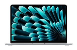 Apple Macbook Air M3 Çip MRYQ3TU/A 8CPU 10GPU Çekirdekli 8 GB Ram 512 GB SSD 15.3 inç QHD+ macOS Sonoma Ultrabook Laptop Gümüş