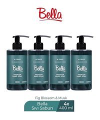 Bella İncir Çiçeği-Misk Sıvı Sabun 4'lü 1.6 lt