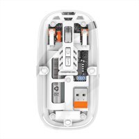 Cankypu P Art 3065 IC Sessiz Kablosuz Beyaz Optik Mouse