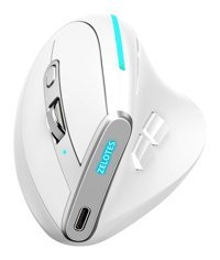 Mistaha F-36 RGB Dikey Makrolu Kablosuz Beyaz Optik Gaming Mouse