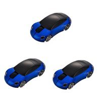 Gatuida Araba Görünümlü Kablosuz Mavi Optik 3 Adet Mouse
