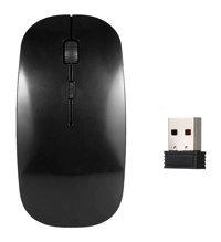 Qaohe Kablosuz Siyah Optik Mouse