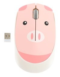 Gadpiparty Sessiz Kablosuz Krem Optik Mouse