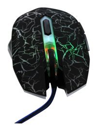 Jojofuny RGB Sessiz Makrolu Kablolu Siyah Optik Gaming Mouse
