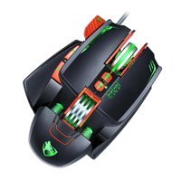 Gatuida V9 RGB Makrolu Kablolu Siyah Optik Gaming Mouse