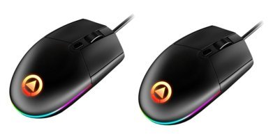 Hemobllo RGB Ergonomik Kablolu Siyah Optik Gaming Mouse