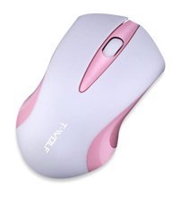 Mistaha Q2 Ergonomik Kablosuz Beyaz Optik Mouse