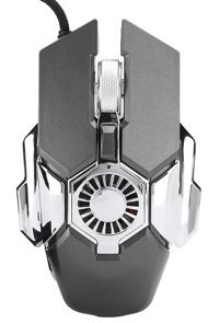 Bewinner Makrolu Kablolu Gri Optik Gaming Mouse