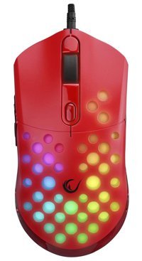 Rampage SMX-R66 RGB Makrolu Kablolu Kırmızı Optik Gaming Mouse