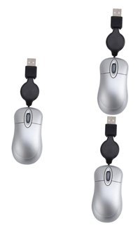 Bestonzon Kablosuz Gümüş Optik 3 Adet Mouse