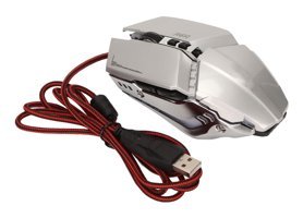 Generic M171 910-006867 RGB Makrolu Kablolu Gri Optik Gaming Mouse