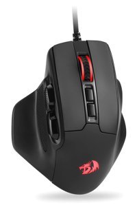 Redragon M806 Bullseye RGB Ergonomik Makrolu Kablolu Siyah Optik Gaming Mouse