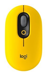 Logitech Blast Sessiz Kablosuz Sarı Optik Mouse
