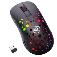 Generic SN7032 7 RGB Makrolu Kablolu - Kablosuz Siyah Optik Mouse