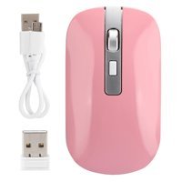 Dpofirs M171 910-006867 Sessiz Ergonomik Kablosuz Pembe Optik Mouse
