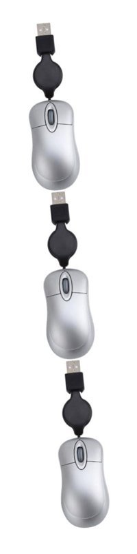 Hemobllo Kablolu Gümüş Optik 3 Adet Mouse