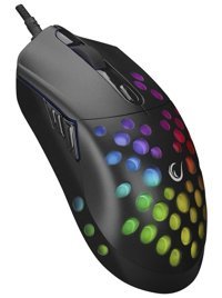 Rampage SMX-R66 RGB Makrolu Kablolu Siyah Optik Gaming Mouse