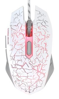 Sxhlseller Lecoo M1102 RGB Ergonomik Makrolu Kablolu Beyaz Optik Gaming Mouse