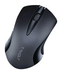 Fiauli Lecoo M1102 Ergonomik Kablosuz Siyah Optik Mouse