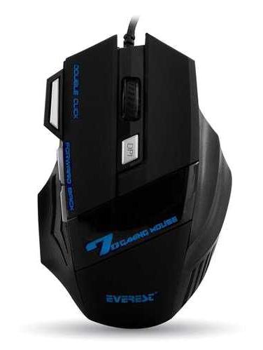 Everest SM-770 RGB Makrolu Kablolu Siyah Optik Gaming Mouse