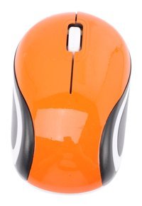 Hemobllo Sessiz Kablosuz Turuncu Optik Mouse