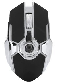 Goshyda Araba Görünümlü RGB Makrolu Kablosuz Siyah Optik Gaming Mouse