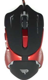 Platoon PL-1640 Makrolu Kablolu Kırmızı Optik Gaming Mouse