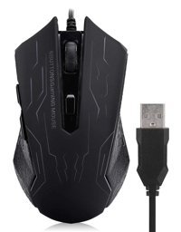 Ashata RGB Sessiz Ergonomik Makrolu Kablolu Siyah Optik Gaming Mouse