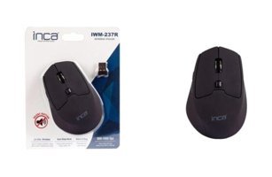 Inca Iwm-237r Sessiz Makrolu Kablosuz Siyah Optik Mouse