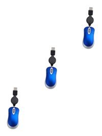 Hemoton Kablolu Mavi Optik 3 Adet Mouse
