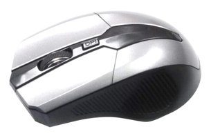 Fiauli Kablosuz Gri Optik Mouse