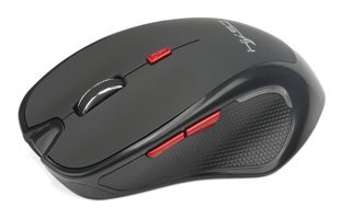Generic SN7032 7 Ergonomik Dikey Makrolu Kablosuz Siyah Optik Gaming Mouse