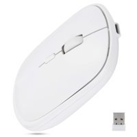 Topiky Sessiz Ergonomik Kablosuz Beyaz Optik Mouse