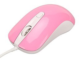 Bewinner RGB Ergonomik Makrolu Kablolu Pembe Optik Gaming Mouse