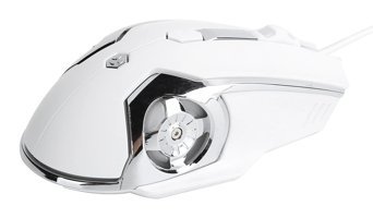 Sxhlseller SN7032 7 RGB Sessiz Makrolu Kablolu Beyaz Optik Mouse