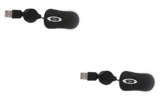 Hemobllo Kablolu Siyah Optik 2 Adet Mouse