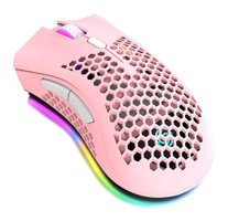 Mistaha BM600 RGB Makrolu Kablosuz Pembe Optik Gaming Mouse