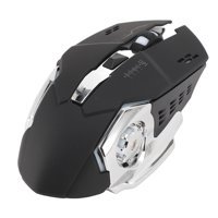 Elprico RGB Sessiz Ergonomik Makrolu Kablosuz Siyah Optik Gaming Mouse