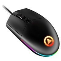 Uonlytech RGB Sessiz Ergonomik Makrolu Kablolu Siyah Optik Gaming Mouse