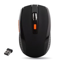 Everest SM-442 Makrolu Kablosuz Siyah Optik Mouse