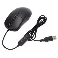 Yctze Isıtmalı Ergonomik Kablolu Siyah Optik Mouse