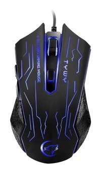 Hallow G820 RGB Makrolu Kablolu Siyah Optik Gaming Mouse