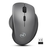 Generic SN7032 7 RGB Ergonomik Makrolu Kablosuz Gri Optik Mouse