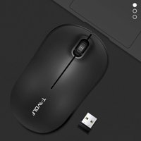 Huahai Q4 Sessiz Kablosuz Siyah Optik Mouse