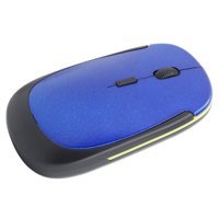 Ccylez Sessiz Kablosuz Mavi Optik Mouse