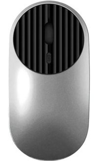 Alfa Mec Sessiz Kablosuz Gri-Siyah Optik Mouse