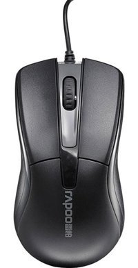 Rapoo 62 Kablolu Siyah Optik Mouse