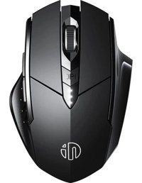 Jingyi Mechanical Sense Makrolu Kablosuz Siyah Optik Mouse