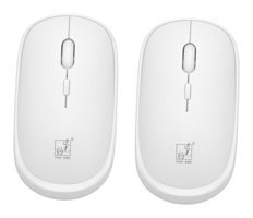 Hemobllo Kablosuz Beyaz Optik 2 Adet Mouse