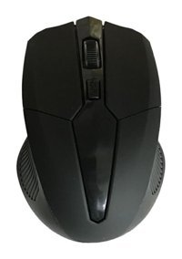 Auklopvzz Ergonomik Makrolu Kablosuz Siyah Optik Mouse